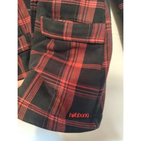 Billabong Red Plaid Jacket - Picture 5 of 7